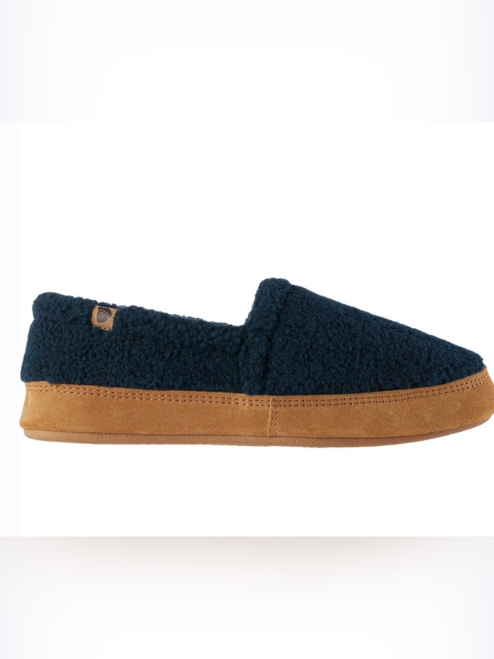 Acorn Blue Spruce Moccasin-Style Slip-On Slipper 10.5-11.5